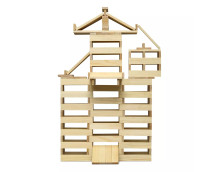 Houten bouwplanken naturel (200 st)