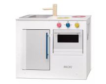 Houten keuken (pastel)