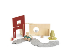 Play World - Houten brandweerset (19-delig) Play World - Houten brandweerset (19-delig)