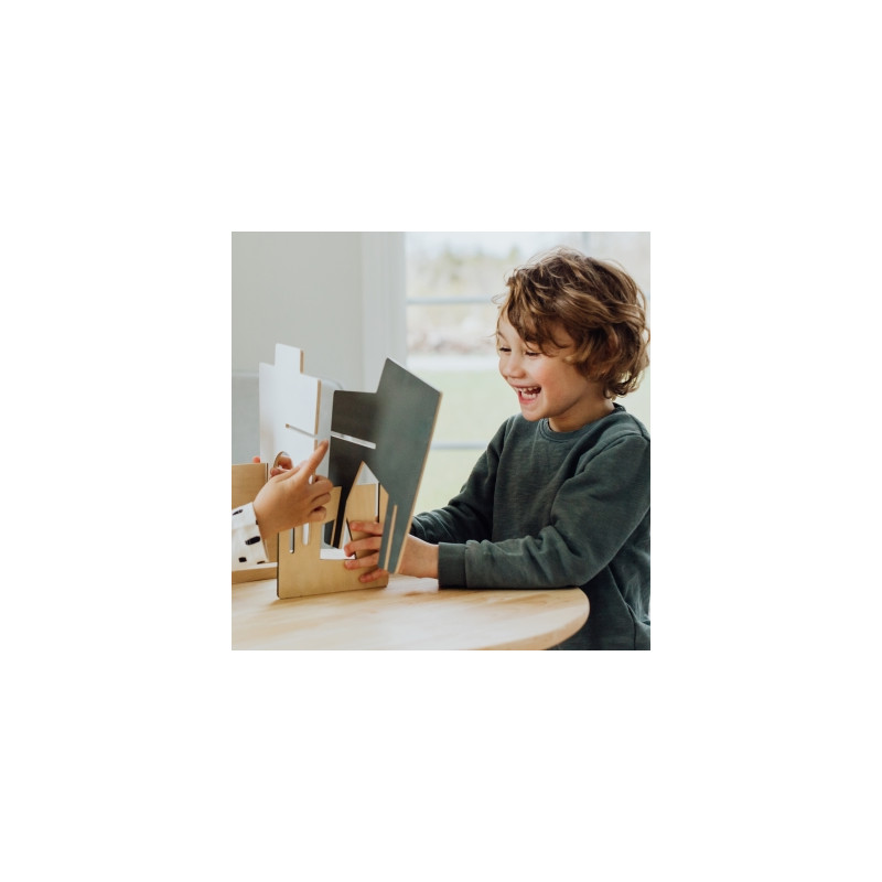 Play World - Houten spookhuis (16-delig)