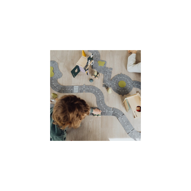 Play World - Vilten straatset (19-delig)