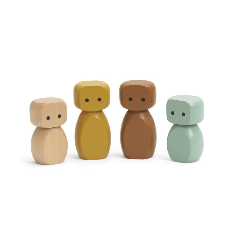 Play World - Houten figurenset (4-delig) Play World - Houten figurenset (4-delig)