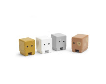 Play World - Houten dierenset (4-delig)