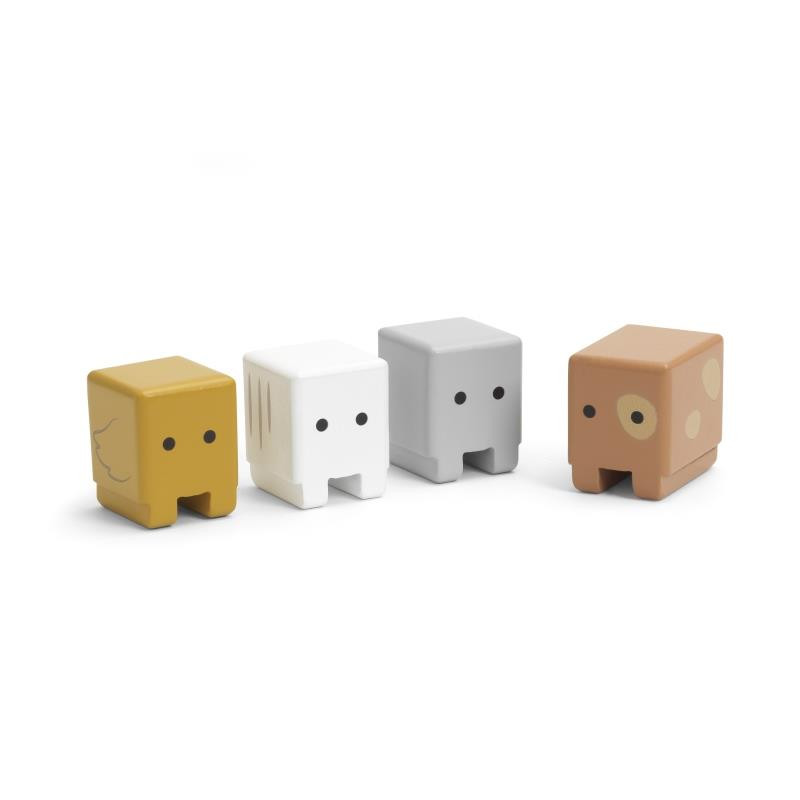 Play World - Houten dierenset (4-delig) Play World - Houten dierenset (4-delig)