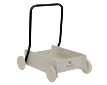 Houten loopwagen (blank/beige)