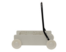 Houten loopwagen (blank/beige) Houten loopwagen (blank/beige)