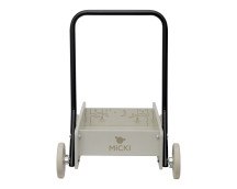 Houten loopwagen (blank/beige) Houten loopwagen (blank/beige)