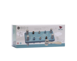 Houten hamerbank (blauw)