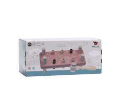 Houten hamerbank (roze)