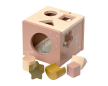 Houten vormenstoof (roze)