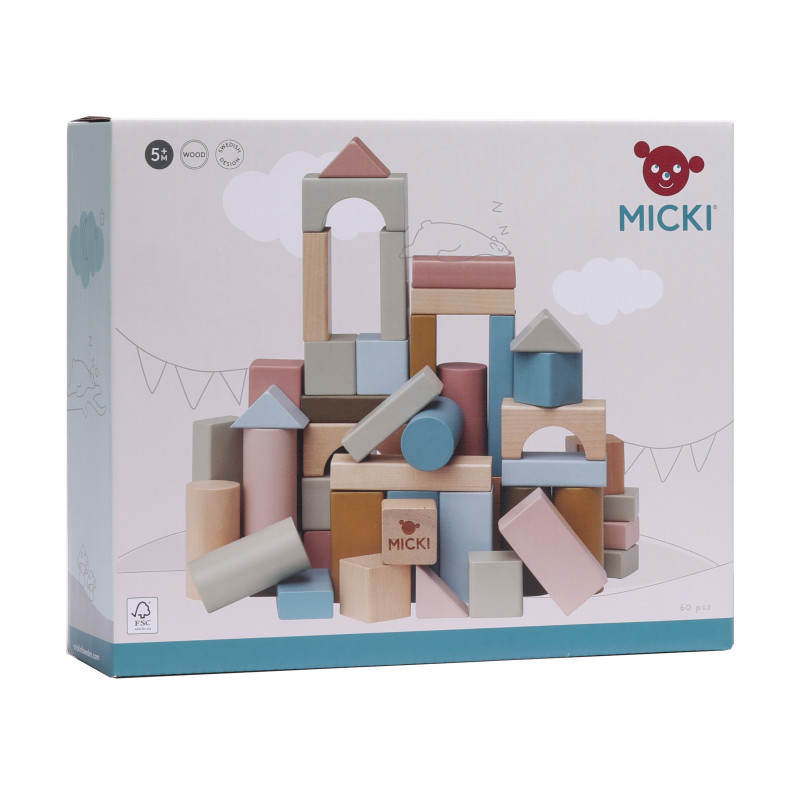 Houten blokken (60 stuks) Houten blokken (60 stuks)