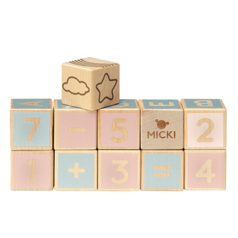 Houten blokken alfabet (36 stuks) Houten blokken alfabet (36 stuks)