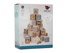 Houten blokken alfabet (36 stuks) Houten blokken alfabet (36 stuks)