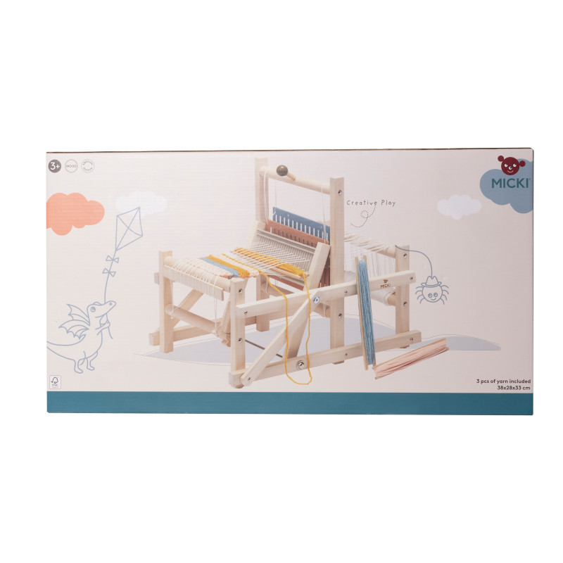 Houten weefgetouw Houten weefgetouw