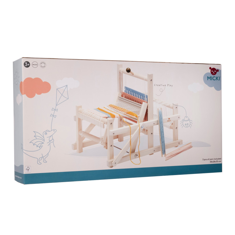 Houten weefgetouw Houten weefgetouw