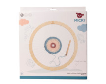 Houten weefraam rond (30cm)