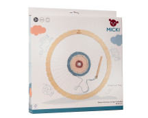 Houten weefraam rond (30cm)
