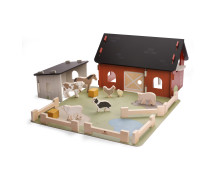 Houten boerderij