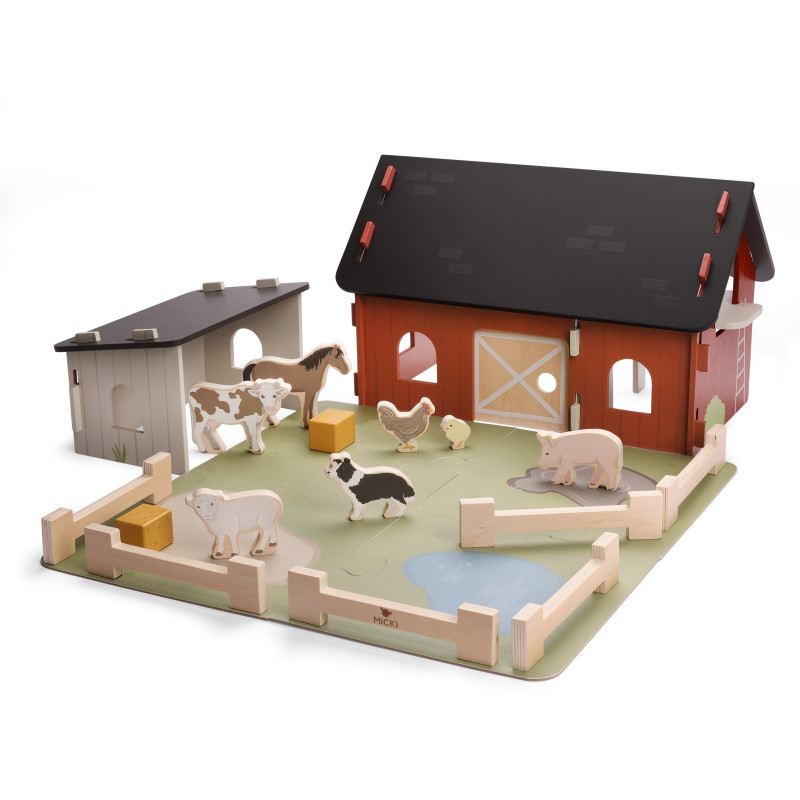 Houten boerderij Houten boerderij