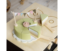 Houten prinsessentaart Houten prinsessentaart