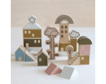 Premium houten themablokken (23 stuks) Premium houten themablokken (23 stuks)