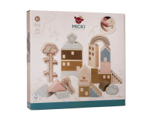Premium houten themablokken (23 stuks) Premium houten themablokken (23 stuks)