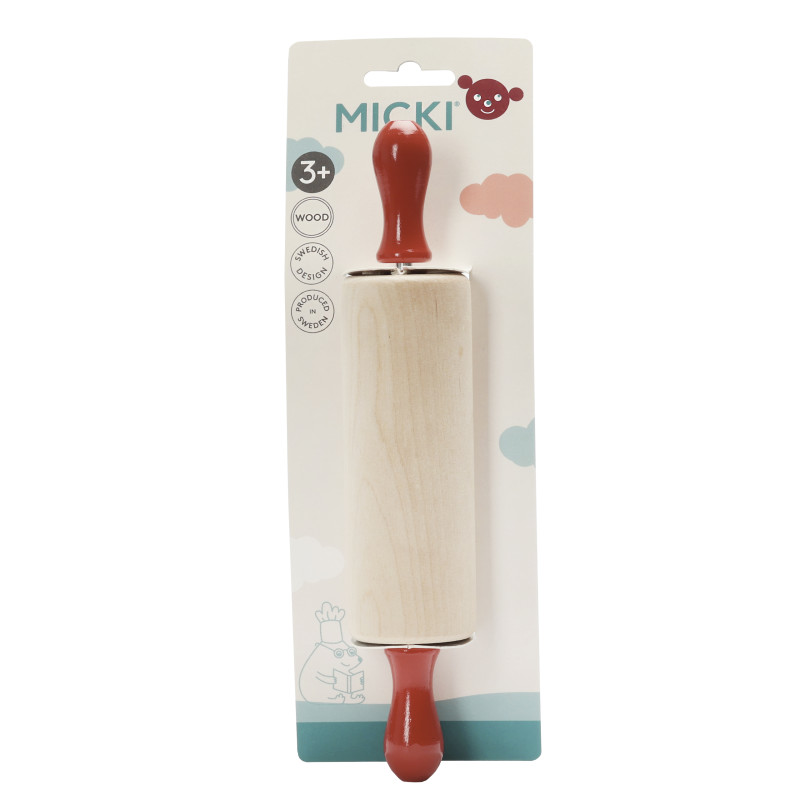 Houten deegroller (22cm) Houten deegroller (22cm)