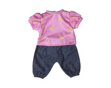 Kledingset jeans & t-shirt 36-40 cm