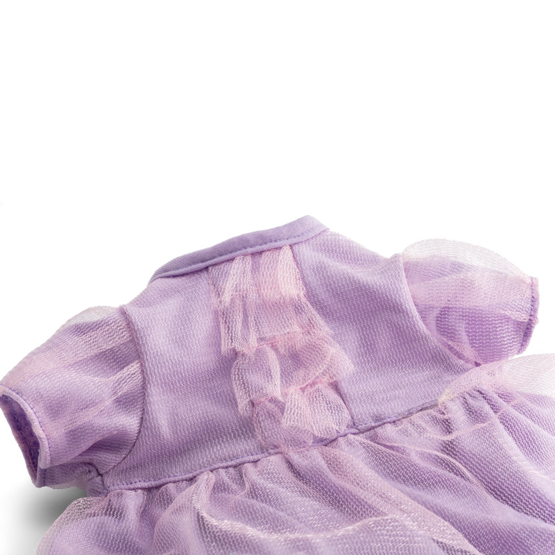 Poppenkleding feestjurk paars (36-40cm) Poppenkleding feestjurk paars (36-40cm)