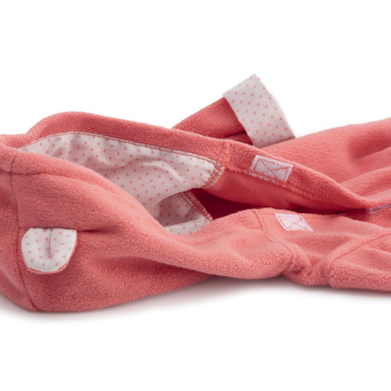 Poppenkleding onesie koraalroze (36-40cm) Poppenkleding onesie koraalroze (36-40cm)