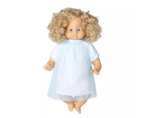 Poppenkleding feestjurk blauw (36-40cm) Poppenkleding feestjurk blauw (36-40cm)