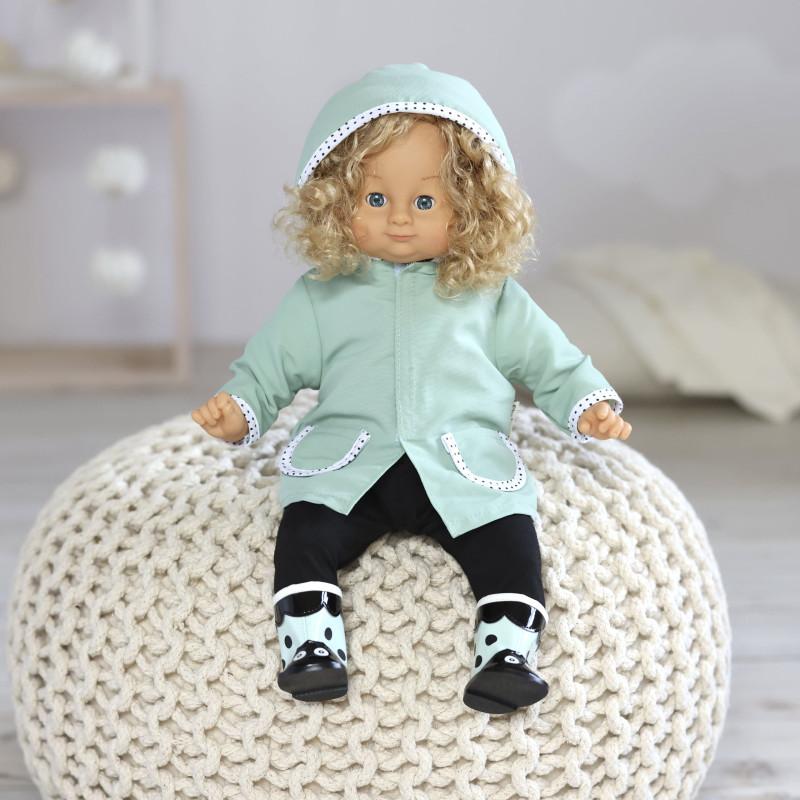 Poppenkleding regenjas (36-40cm) Poppenkleding regenjas (36-40cm)