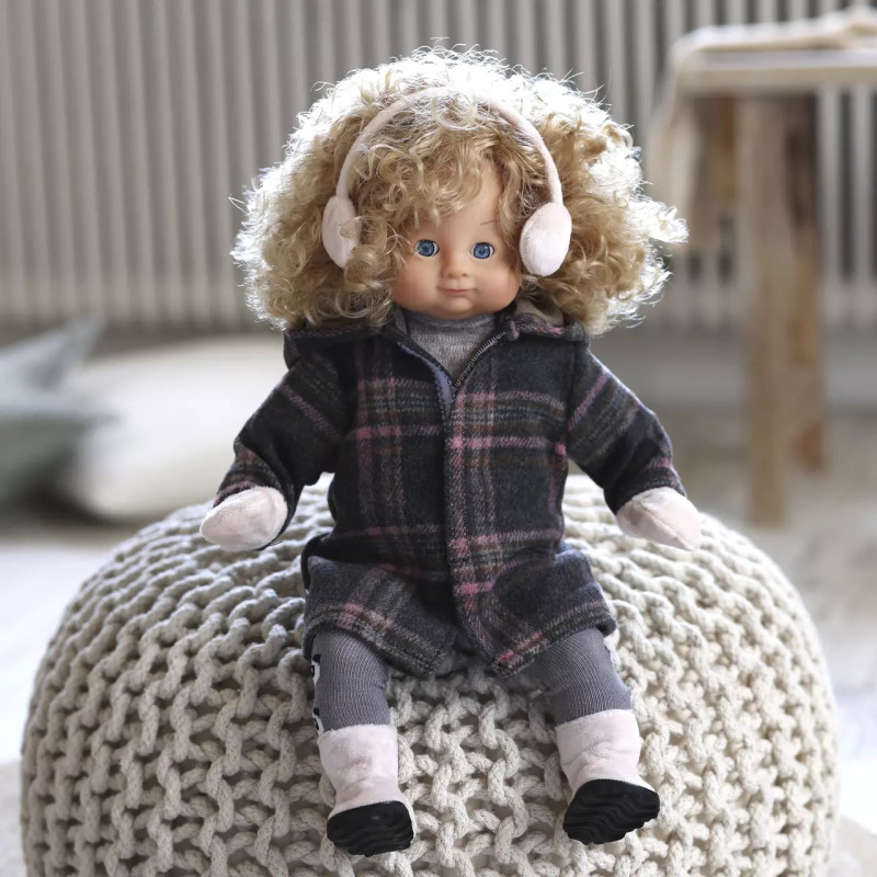 Poppenkleding winterjas (36-40cm) Poppenkleding winterjas (36-40cm)