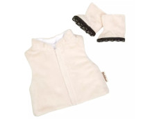 Poppenkleding vest en laarzen (36-40cm)