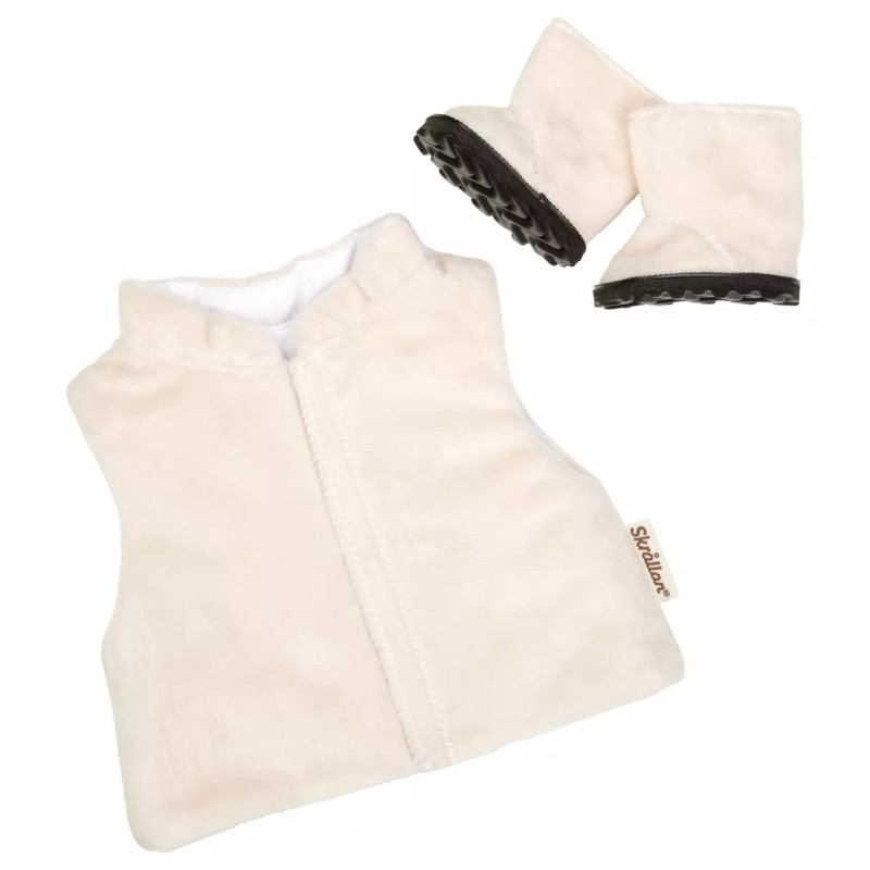 Poppenkleding vest en laarzen (36-40cm) Poppenkleding vest en laarzen (36-40cm)