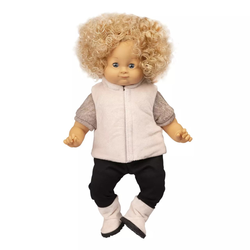 Poppenkleding vest en laarzen (36-40cm) Poppenkleding vest en laarzen (36-40cm)