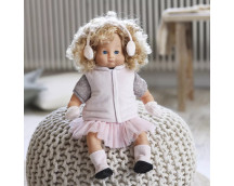 Poppenkleding vest en laarzen (36-40cm) Poppenkleding vest en laarzen (36-40cm)
