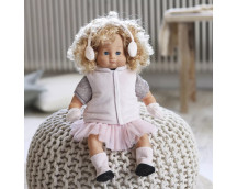 Poppenkleding oorwarmers en handschoenen (36-40cm) Poppenkleding oorwarmers en handschoenen (36-40cm)