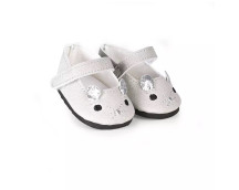 Poppenschoenen muisjes (36-40cm)