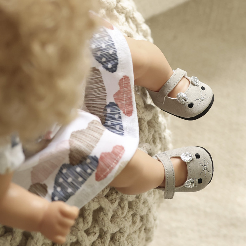 Poppenschoenen muisjes (36-40cm) Poppenschoenen muisjes (36-40cm)