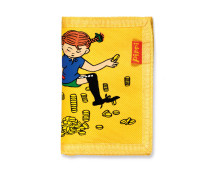 Pippi Langkous portemonnee (geel)