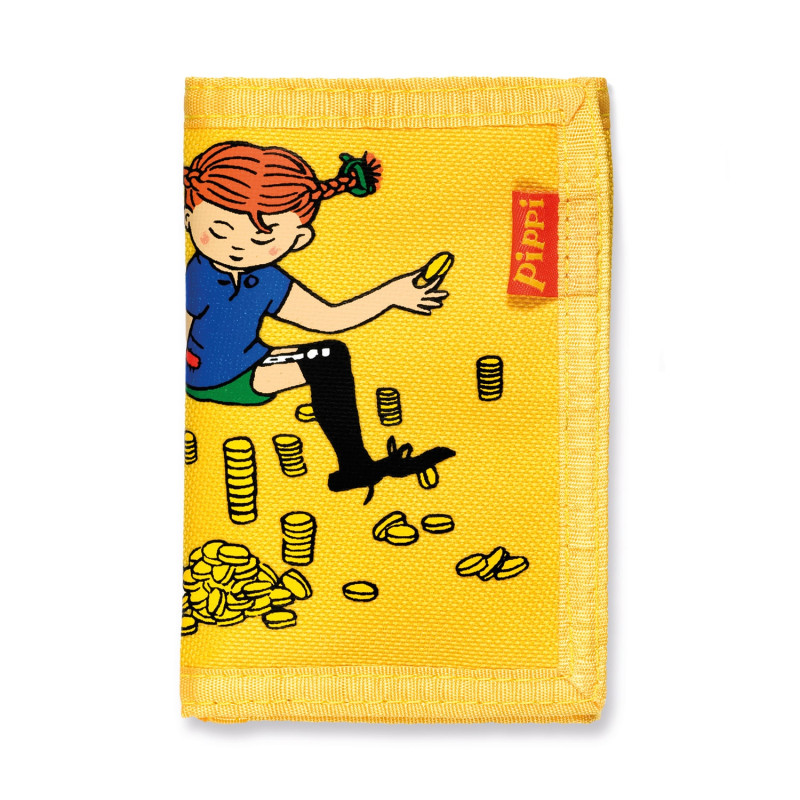 Pippi Langkous portemonnee (geel) Pippi Langkous portemonnee (geel)
