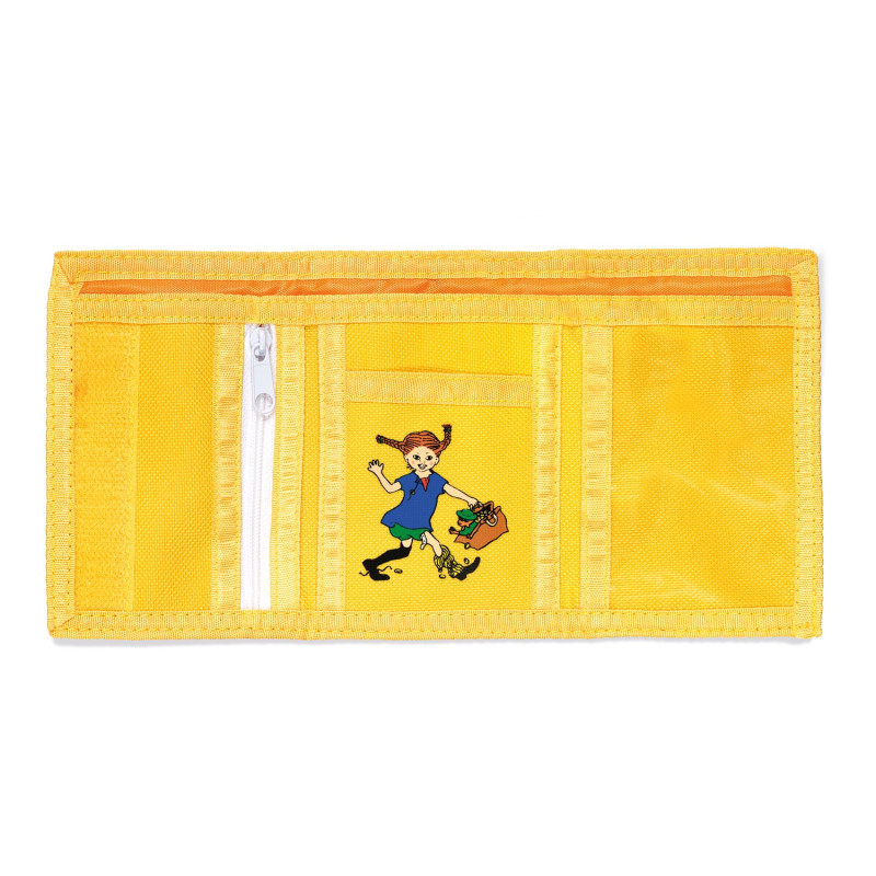 Pippi Langkous portemonnee (geel) Pippi Langkous portemonnee (geel)