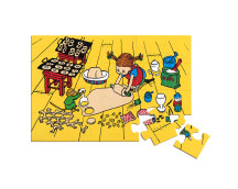 Pippi Langkous vloerpuzzel (24 stukjes)