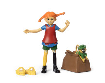 Pippi Langkous figuren Pippi en Mr. Nilson