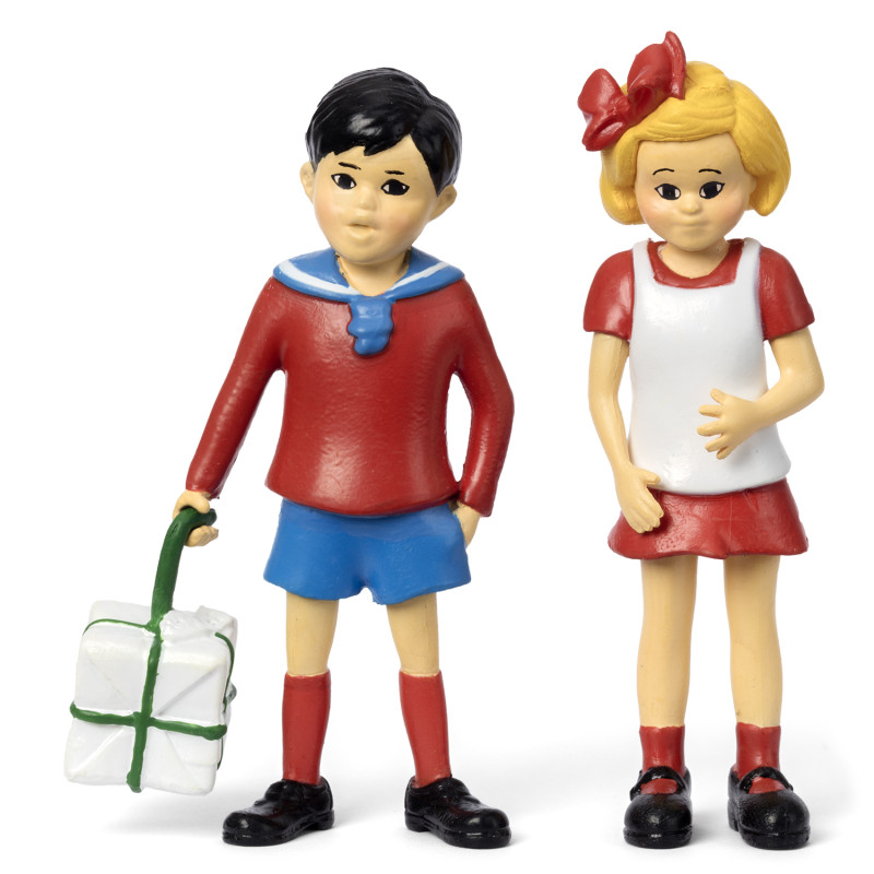 Pippi Langkous figuren Tommy & Annika Pippi Langkous figuren Tommy & Annika