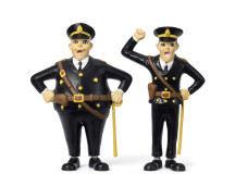 Pippi Langkous figuren politie (2 st.)