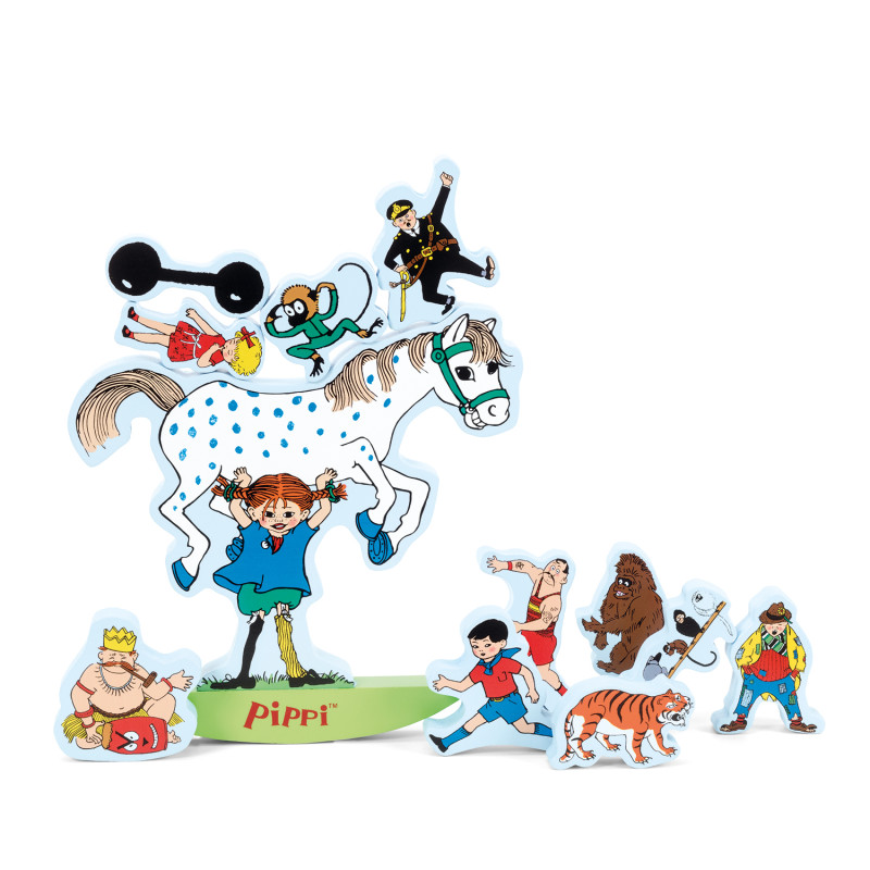 Pippi Langkous houten balansspel Pippi Langkous houten balansspel