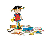 Pippi Langkous magneetpop
