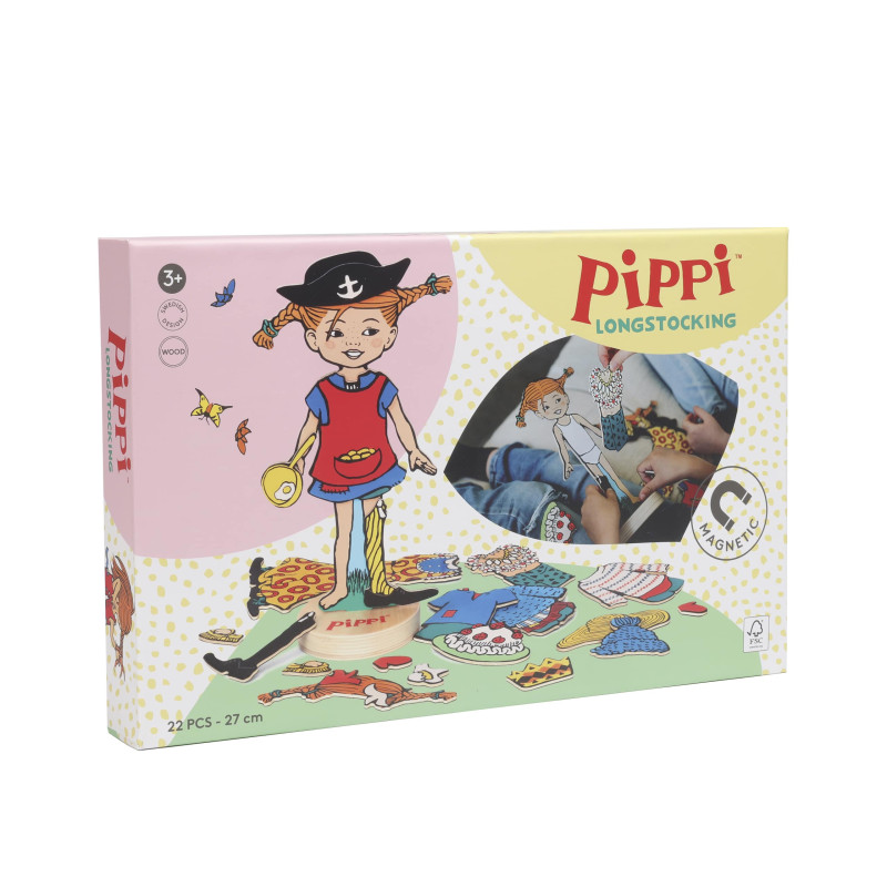 Pippi Langkous magneetpop Pippi Langkous magneetpop